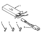 Kenmore 9114658812 wire harnesses and components diagram