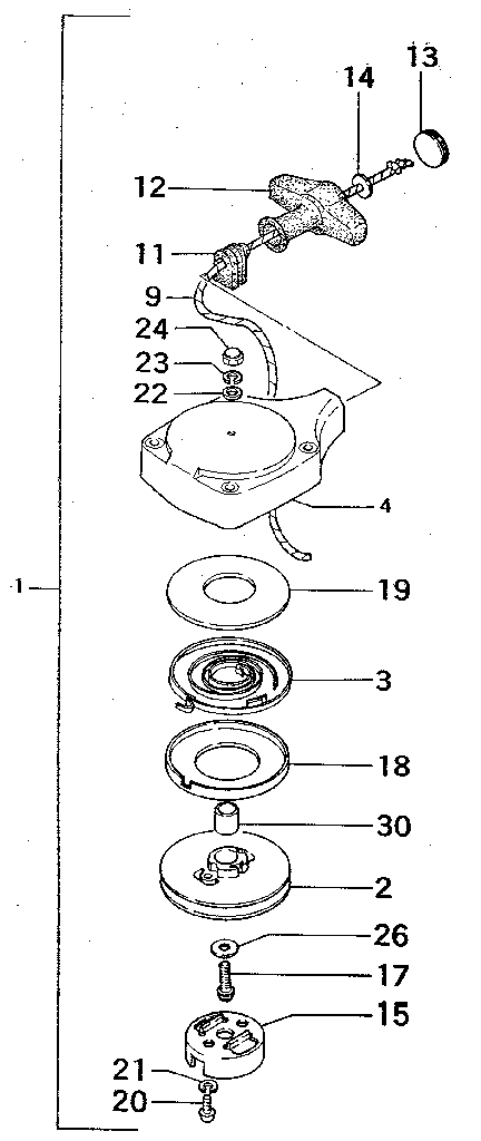 Fig. 3 recoil starter