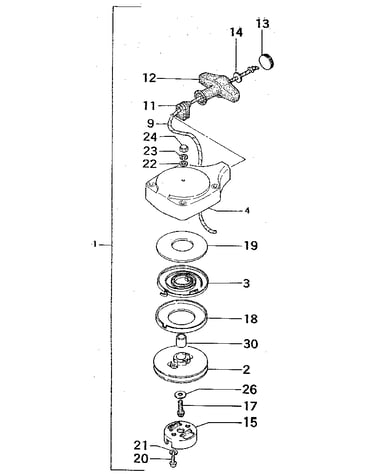 Fig. 3 recoil starter