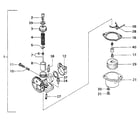 Craftsman 298586192 fig. 4 carburetor diagram