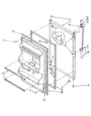 Refrigerator door