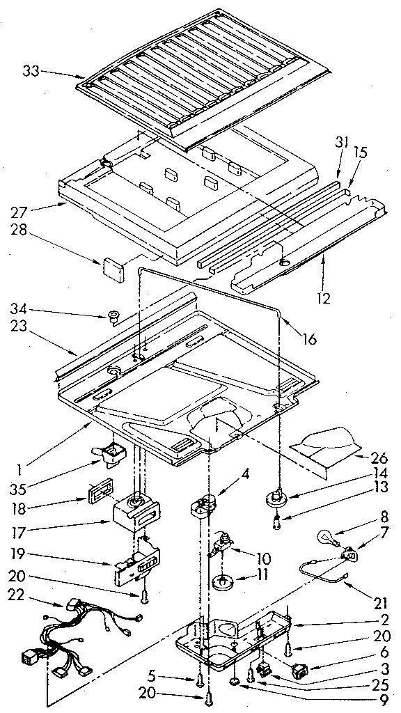 Compartment separator