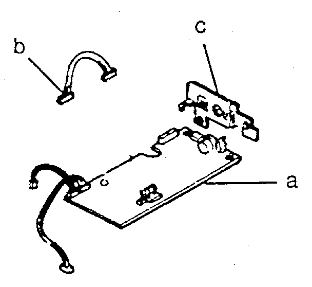Toshiba t-1200 power supply assembly