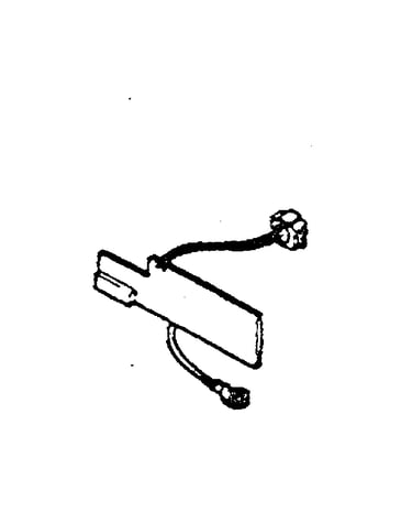Toshiba t-1200 integrated modem assembly
