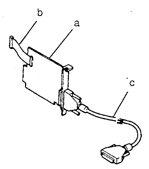 Toshiba t-1200 floppy link assembly