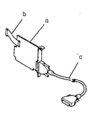 Toshiba t-1200 floppy link assembly