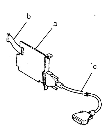 Toshiba t-1200 floppy link assembly