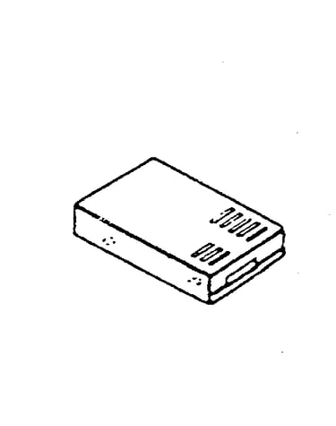 Toshiba t-1200 hard disk drive unit