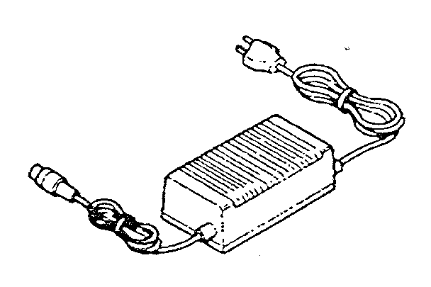 Toshiba t-1200 a/c adapter