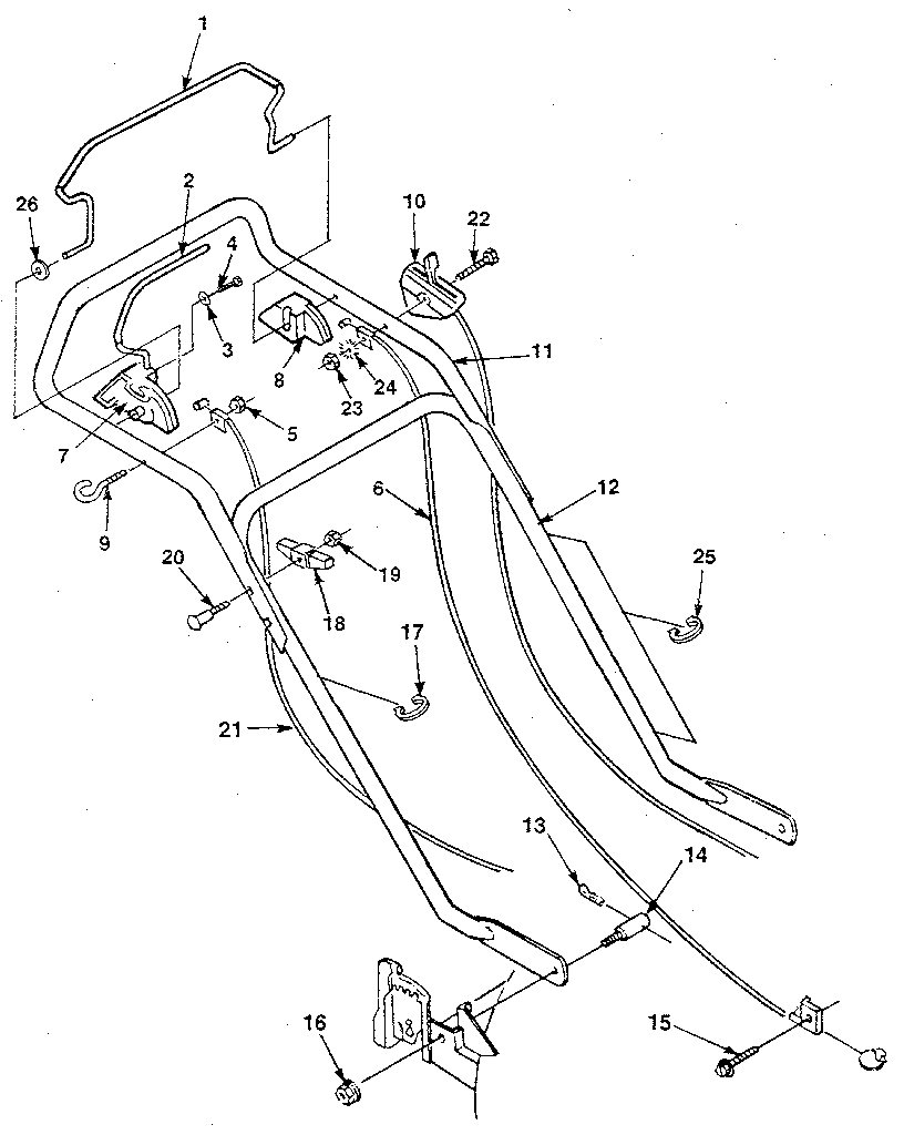 Figure 2-handle assembly