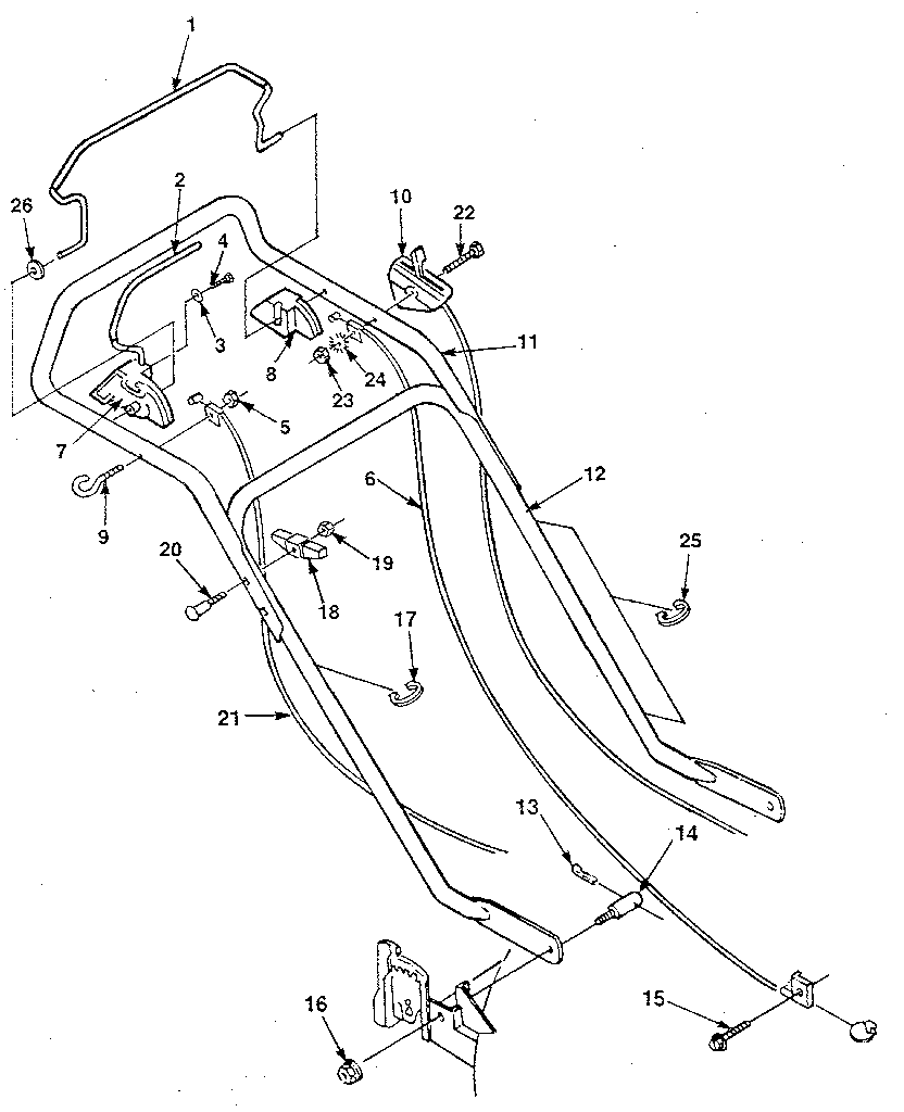 FIGURE 2-HANDLE ASSEMBLY