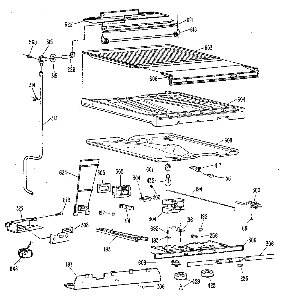 Compartment separator
