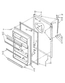 Refrigerator door