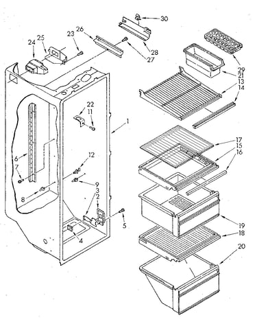 Refrigerator liner