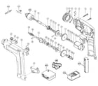 Makita 6073DW unit parts diagram