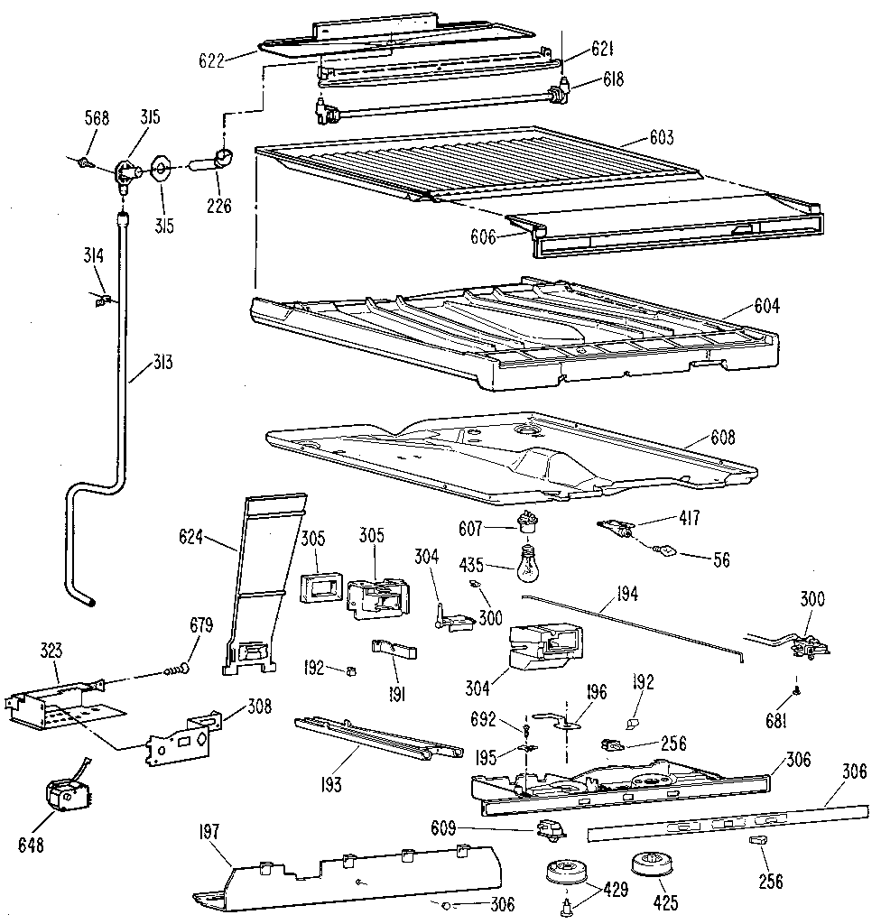 Compartment separator