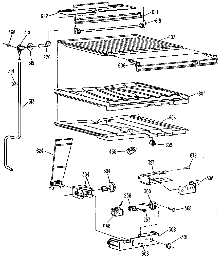 Compartment separator