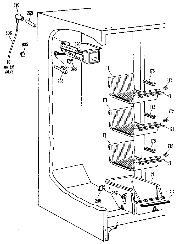 Freezer section