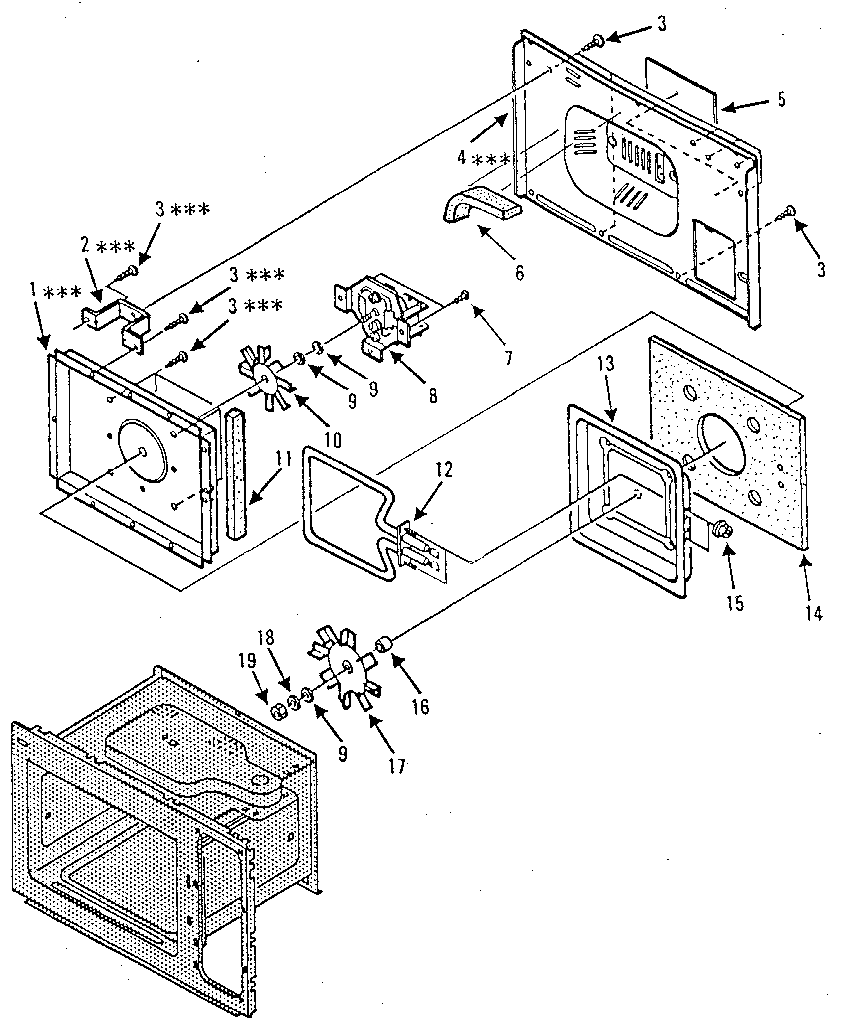 Cavity parts-b