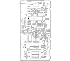 Kenmore 5648996380 power and control circuit board diagram