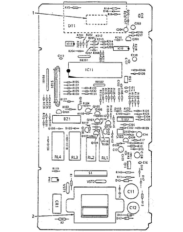 Power and control circuit board