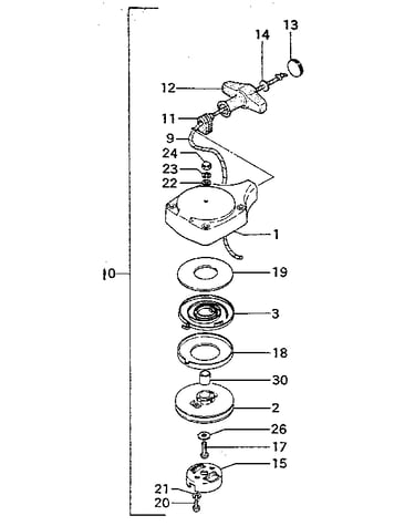 Recoil starter