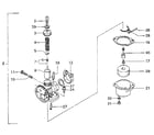 Craftsman 298586191 carburetor diagram