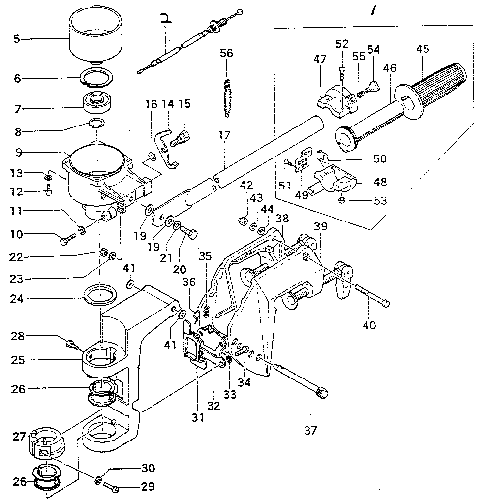 HANDLE & BRACKET