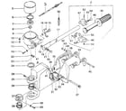 Craftsman 298586191 handle & bracket diagram