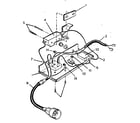 Craftsman 833796885 electrical assembly diagram