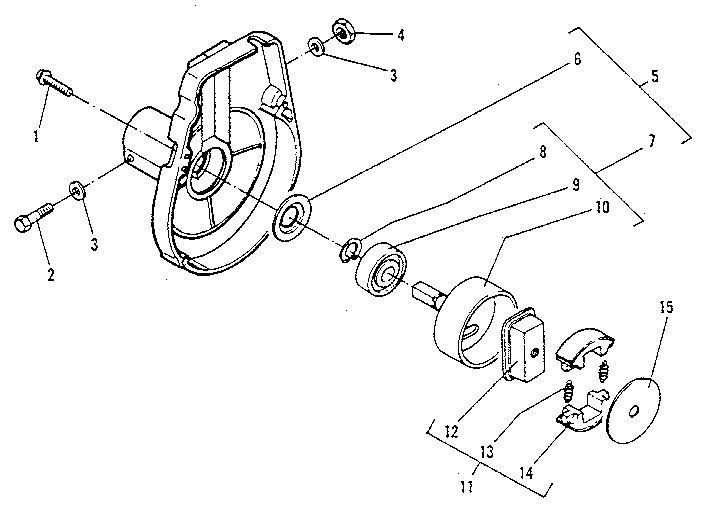 FIGURE 2 - FAN HOUSING ASSEMBLY