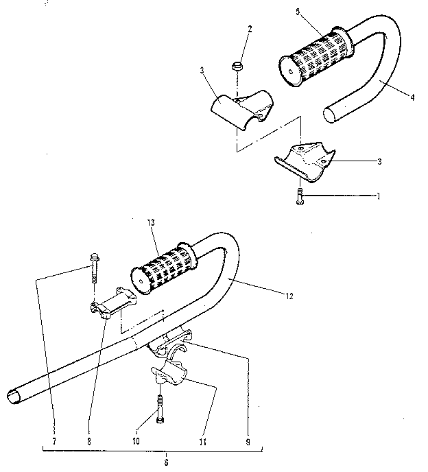 Figure 4 - handle assemblies