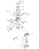 Carburetor assembly walbro wt91