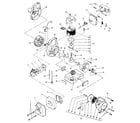 McCulloch MAC 80-SX 14400029-15 figure 1 - engine assembly diagram