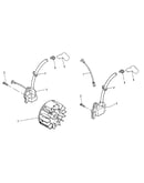 Figure 3 - ignition and flywheel assemblies