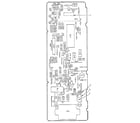 Kenmore 5658844881 power and control circuit board (part no. 14817) diagram