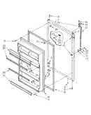 Refrigerator door
