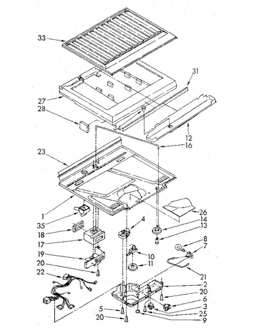 Compartment separator