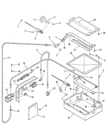 Burner section
