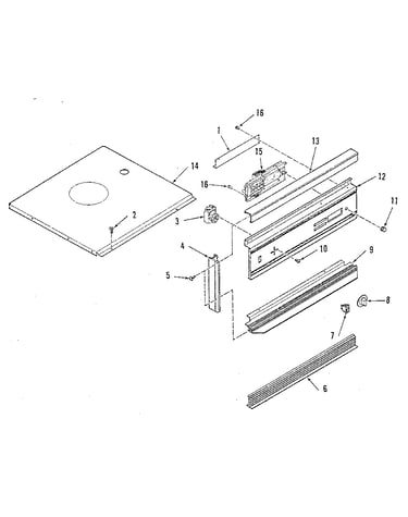 Control panel section