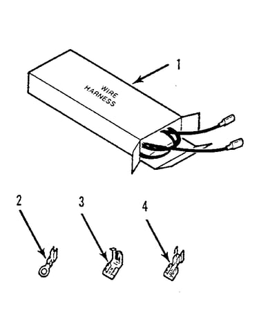Wire harness and components
