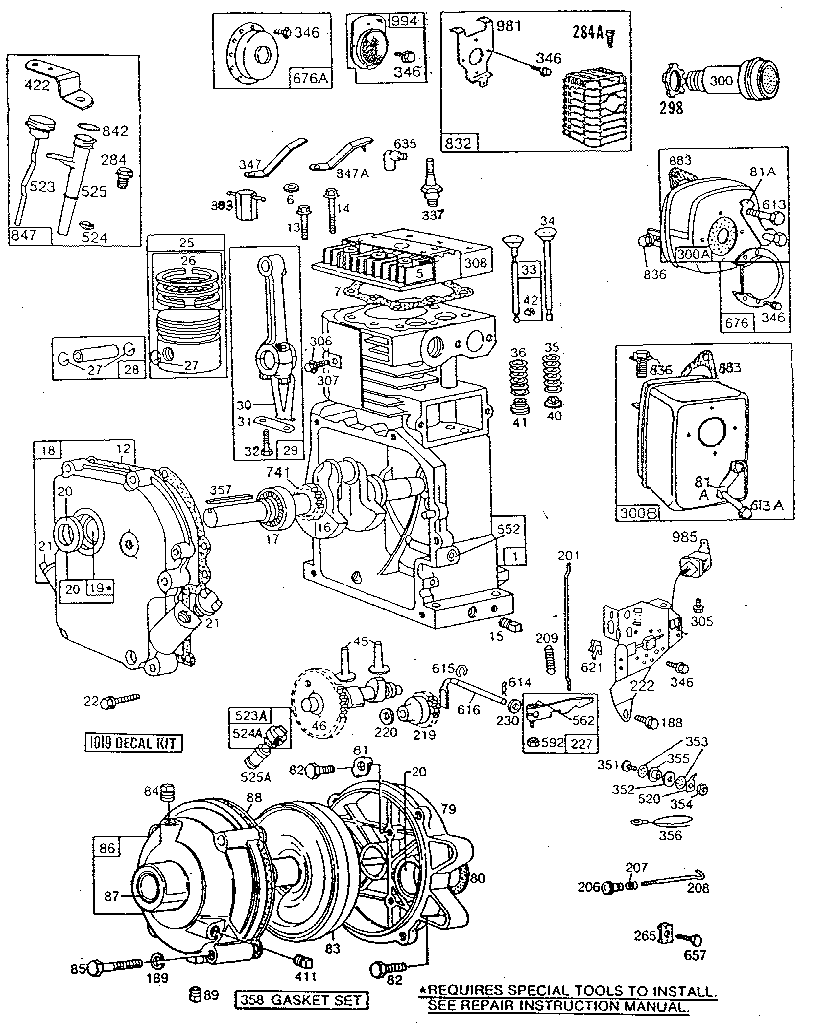 Replacement parts