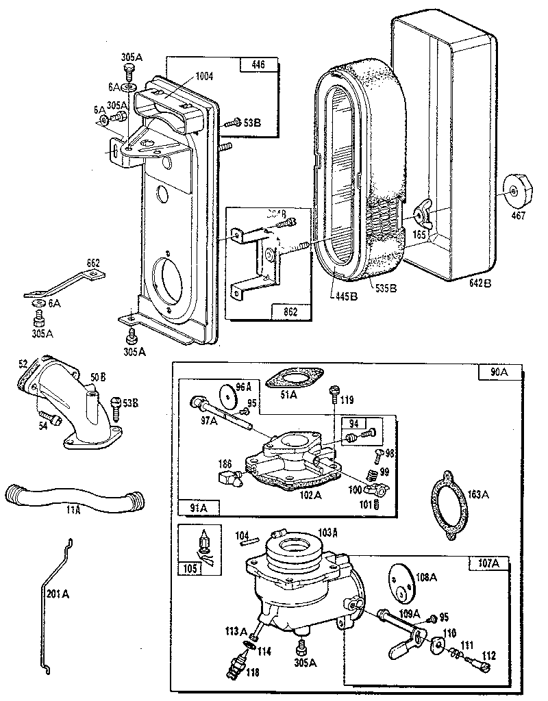 Carburetor assembly