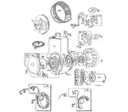 Briggs & Stratton 171400 TO 171499 (0035 - 0035) flywheel assembly diagram