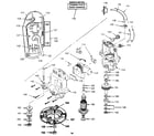 Craftsman 247370414 motor & switch assembly diagram