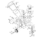 Craftsman 247370601 mower deck diagram