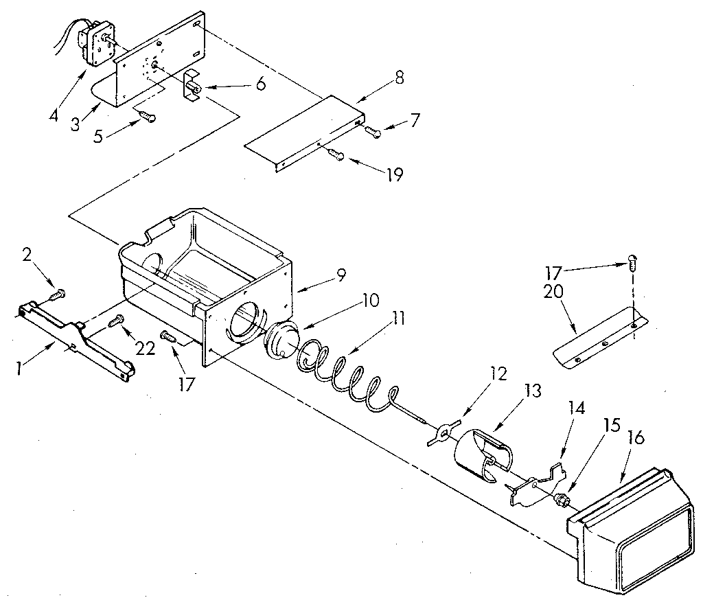 Freezer interior
