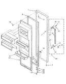 Refrigerator door