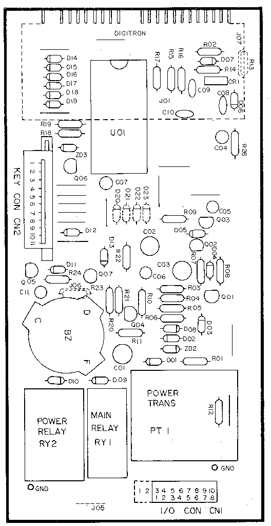 Power and control circuit board