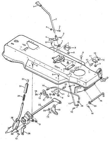 Mower suspension